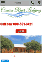 Mobile Screenshot of concanriverlodging.com